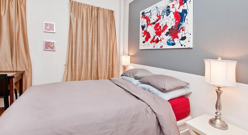 Mid Town East Street Apartments Next To Times Square New York Rum bild