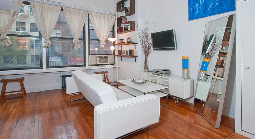 Mid Town East Street Apartments Next To Times Square New York Rum bild